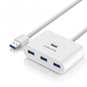 USB Hub UGreen CR113 usb3.0 1m White