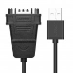 Cable Adapter Ugreen CR104 USB 2,0 to Serial RS232 Parallel Print 1m (Black) Male (30989)