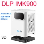 Smart Projector Mini  IMK900 DLP/Ram 2Gb/Rom 16Gb/4K UHD/Autofocus/Bat 10,000mAh