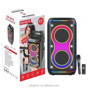 Speaker Karaoke KBQ DR6619 Black