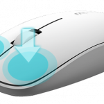 Mouse RAPOO M200G SILENT  WIRELESS\BLUETOOTH\WHITE