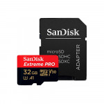 MICROSD SANDISK 32GB CLASS10  EXTREME PRO 100MBS