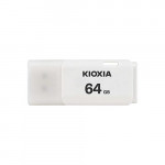 FLASH DRIVE KIOXIA BY TOSHIBA 64GB U202 USB 2.0 WHITE