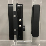 Smart Glass door Fingerprint lock YH-A9 Black YOUHE