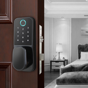 Smart  Fingerprint lock YH-F009 Black YOUHE Finger, Password, Card, APP, Key