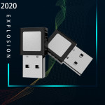 USB Fingerprint Indentification LOCK for computer  FT101