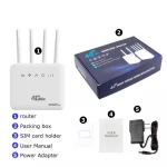 CPE ROUTER 4G/5G CLM920 WI-FI 6 LAN 2