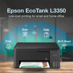 Printer Epson Stylus L3350 Inkjet A4 3IN1 4 Color+Ciss WiFi Direct