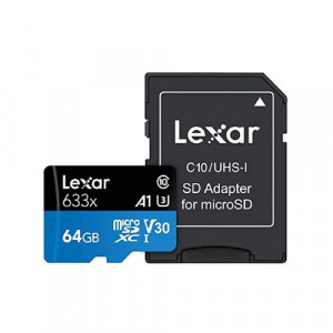 MICROSD LEXAR 64GB CLASS10  WITHOUT ADAPTER