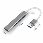 USB HUB G168  4 PORT 3,0