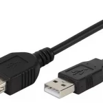 USB to USB 2,0 Cable 3 m Black