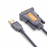 Cable Adapter Ugreen CR104 USB 2,0 to Serial DB9 Parallel Print 1m (Gray) Male (20210)