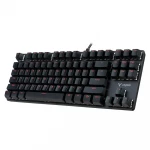 KEYBOARD RAPOO V500  WIRED USB BLACK ENG+RUS