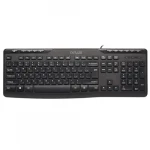 KEYBOARD DELUX OM06 USB RUS\ENG\TM\BLACK