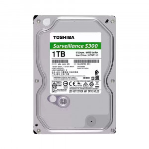 Toshiba 1TB S300 Surveillance HDD - 3.5' SATA Internal