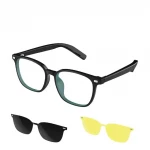 (Akylly äýnek) Smart Glasses  ModelG05 Bluelight+Sun glasses+Yellow lenses (Mirror frame) T3