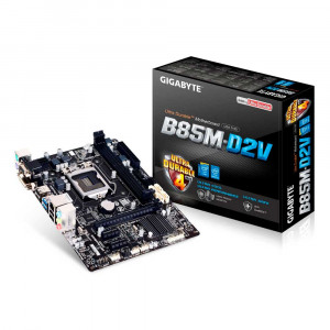 MB Gigabyte B85M-D2V 1150/DDR3/Sata 4/USB6 /VGA,DVI