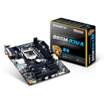 MB Gigabyte B85M-D3V-A 1150, DDR3, Sata 4, USB 6, VGA, DVI, COMPORT