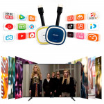 Wireless Display Adapter Missday  HDMI TO TV  1080P  2,4G  Blue