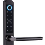 Smart RF Digital Lock A210 Black YOUHE Fingerprint, Password, Card, Key