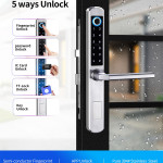 Smart RF Digital Lock A210 Silver YOUHE (Ýagyşa çydamly)