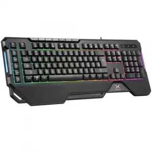 GAMING KEYBOARD DELUX  K9600MU WIRED USB ENG WITH BACKLIGHT BLACK