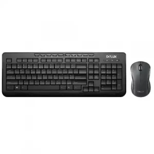 KEYBOARD+MOUSE DELUX  K3100G+M391GX 2,4G Wireless  RUS\ENG\TM\BLACK