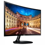 Monitor SAMSUNG 24F390 24'' CURVED VA/1920x1080/72Hz/4MS/D-SUB/HDMI/BLACK