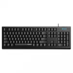 KEYBOARD RAPOO NK1800 WIRED /USB /BLACK ENG/RUS