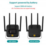 Router 4G LTE CPF903B Battery 3000mah with SIM Card Slot CPE Router LAN1 B1, 3, 7, 8, 20, 38, 39, 40