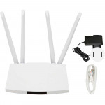 Router 4G LTE MC119 with SIM Card Slot, 300Mbps Mobil WiFi CPE ROUTER 4G MC119 LAN 2  B1, 3, 5, 7, 8, 20, 40