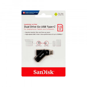 Type-C and USB FLASH SANDISK Ultra  128GB   USB 3,1