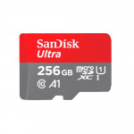 SanDisk Ultra 256GB UHS-I Class 10 MicroSDXC Memory Card Up to 100mb/s SDSQUNC-256G with Adapter