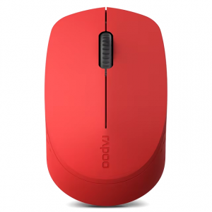 Mouse RAPOO M100G SILENT  WIRELESS\BLUETOOTH\RED