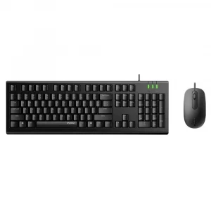 KEYBOARD+MOUSE RAPOO NX1500 Wired  RUS\ENG\BLACK