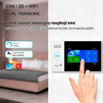 BONLOR Security Alarm System Wireless GSM+Wifi+4G SF-G13