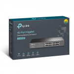 HAB Swich 16 port TP-link TL-SG1016D 10, 100, 1000 Gigabit