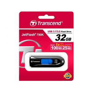 USB FLASH  Transcend JetFlash 790K 32GB USB 3,1