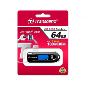 USB FLASH  Transcend JetFlash 790K 64GB USB 3,1