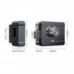 Smart Door lock YH-R5 Fingerprint, Passcode, Card