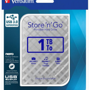 Externall HDD Verbatim 1Tb Store n Go USB 3,0