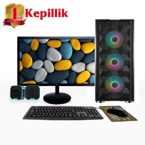 Intel-Pentium/ JGINYUE B85M-VDH 1150/ Vaseky DDR3-4GB / SSD 240GB/ Monitor Npc M1901 19inch 75hz/ Keyboard/ Mouse/ Speak