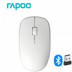 Mouse RAPOO M200G SILENT  WIRELESS\BLUETOOTH\WHITE