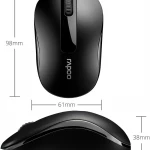 Mouse RAPOO M10 PLUS WIRELES\BLACK