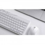 KEYBOARD+MOUSE KIT RAPOO 8000GT Bluetooth 2,4G Wireless  RUS\ENG\WHITE