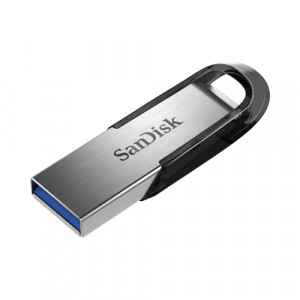 FLASH DRIVE SANDISK 64GB ULTRA FLAIR USB 3.0 METALSILVER