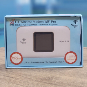 Vonjun 4G LTE Advanced Pocket E5588 White