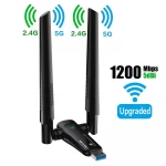 Pix-Link  AC650 Dual Antennas Wireless USB Adapter Model:UAC23D  2,4/5G