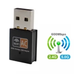 WiFi AC Dual Band Usb Adapter 600Mbps   2,4/5G  802,11ac