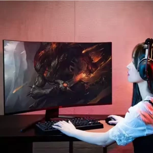 Monitor HKC Curved SG321QC  144Hz/IPS/2K/HDMI2/DP/BLACK